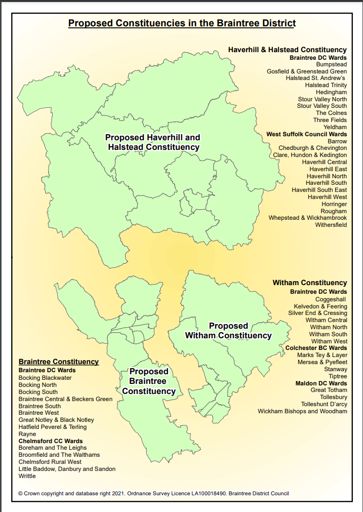 Constituency Map 2023 Review of Parliamentary Constituencies