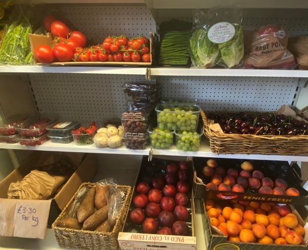 Image showing produce at the Greenstead green village shop
